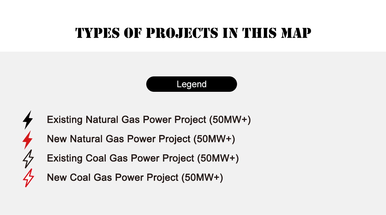 Types of Projects in This Map